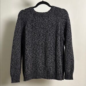 Eileen Fisher Plaited Cotton and Recycled Cashmere Sweater